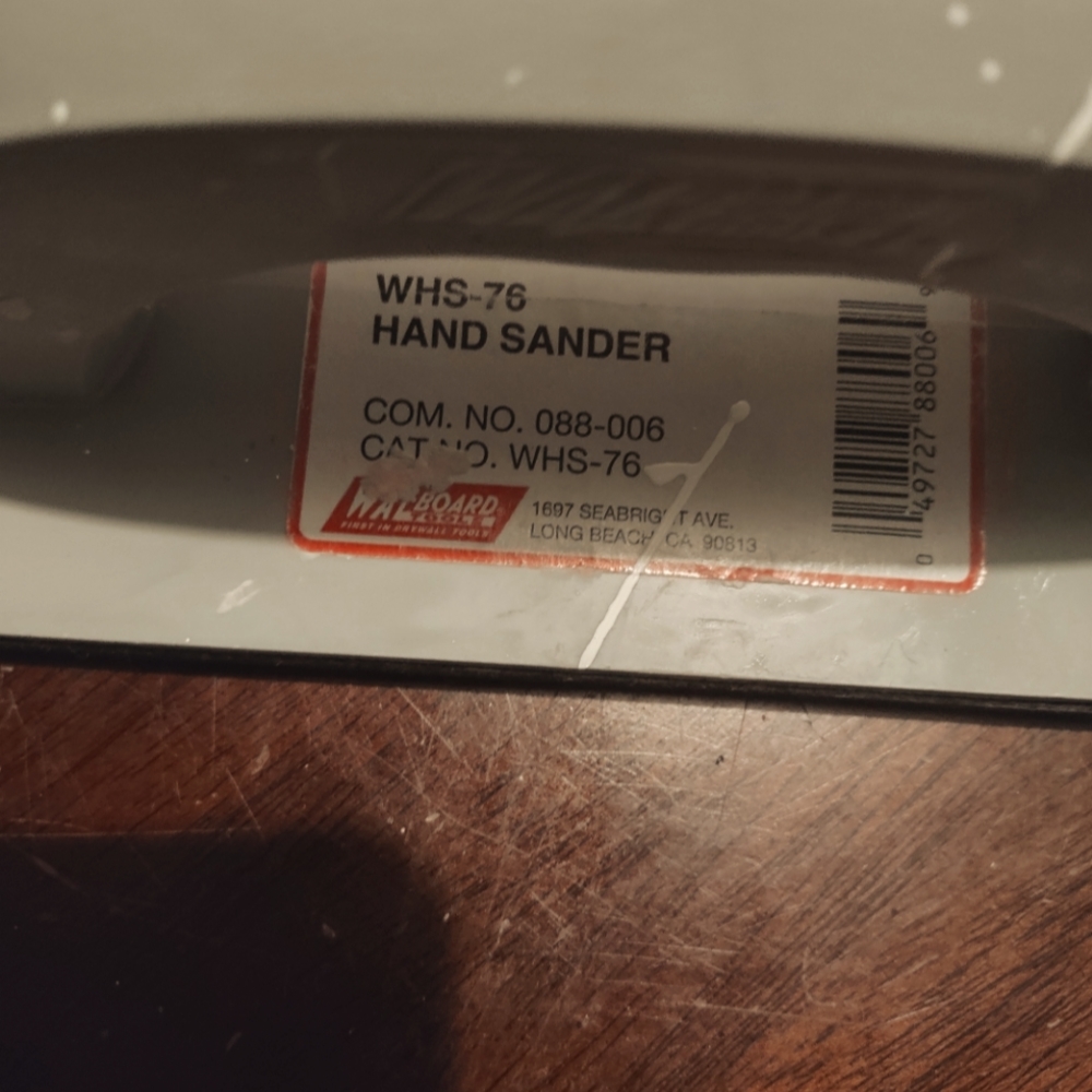 Hand Sander